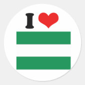 Andalucia Ronde Sticker (Voorkant)