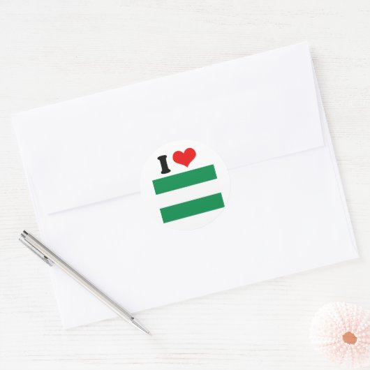 Andalucia Ronde Sticker (Envelop)