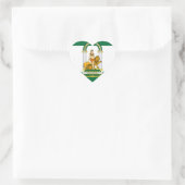 Andalucia (Spanje) Vlag Hart Sticker (Tas)