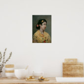 Andalucian Woman 1898 Poster (Keuken)