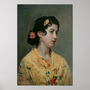 Andalucian Woman 1898 Poster