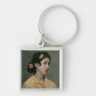 Andalucian Woman 1898 Sleutelhanger