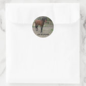 Andalusiaans Ronde Sticker (Tas)