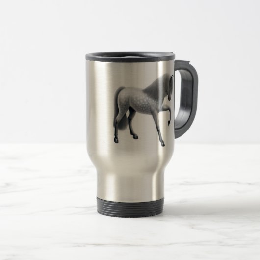 Andalusiaans Spaans horsreismobdeegje Reisbeker (Voorkant rechts)