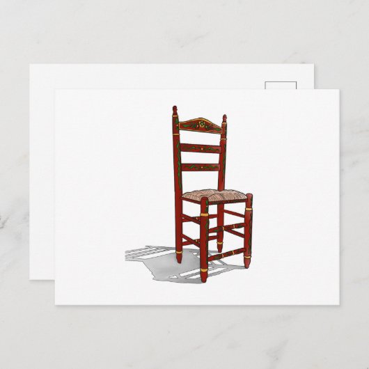 ANDALUSIAN CHAIR BRIEFKAART (Voorkant / Achterkant)