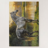 Andalusian Stallion by the Lake Legpuzzel (Verticaal)