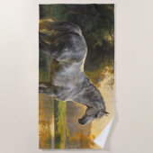 Andalusian Stallion by the Lake Strandlaken (Voorkant)