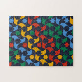 Andalusian Tiles 12 (Alhambra Palace, Granada) Legpuzzel (Horizontaal)