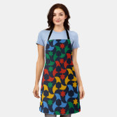 Andalusian Tiles 12 (Alhambra Palace, Granada) Schort (Gedragen)