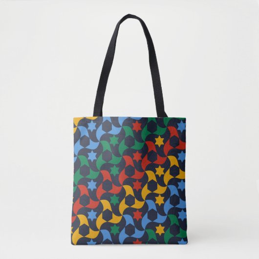 Andalusian Tiles 12 (Alhambra Palace, Granada) Tote Bag (Voorkant)