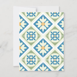 Andalusian Tiles 13 Briefkaart