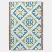 Andalusian Tiles 13 Deken (Voorkant Verticaal)