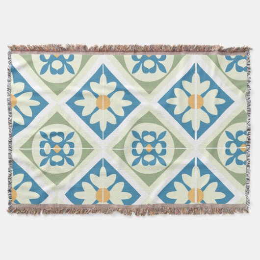 Andalusian Tiles 13 Deken (Voorkant)