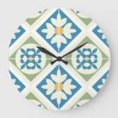 Andalusian Tiles 13 Grote Klok (Voorkant)