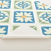 Andalusian Tiles 13 Sherpa Deken (3/4)