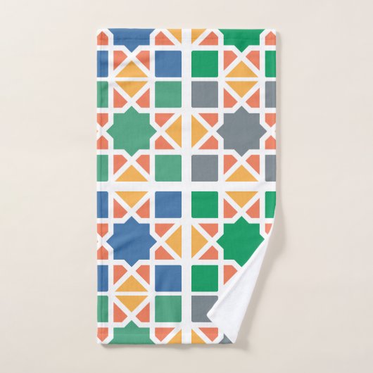 Andalusian Tiles 4 Bad Handdoek (Handdoek)