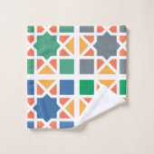 Andalusian Tiles 4 Bad Handdoek (Wasdoekje)