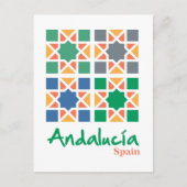 Andalusian Tiles 4 Briefkaart (Voorkant)