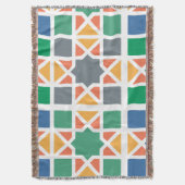 Andalusian Tiles 4 Deken (Voorkant Verticaal)