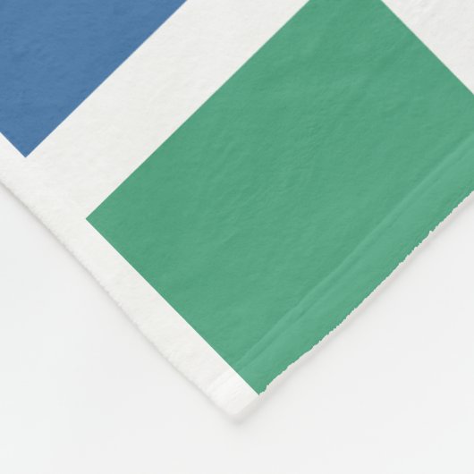 Andalusian Tiles 4 Fleece Deken (Hoek)