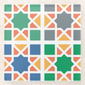 Andalusian Tiles 4 Glazen Onderzetter (Voorkant)