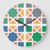 Andalusian Tiles 4 Grote Klok (Voorkant)