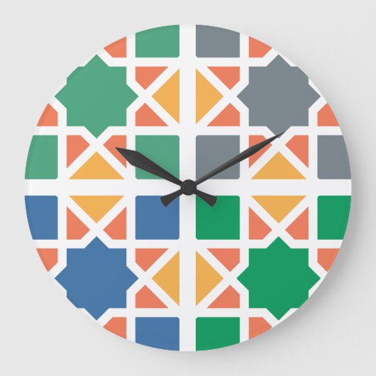 Andalusian Tiles 4 Grote Klok (Voorkant)