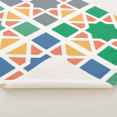 Andalusian Tiles 4 Sherpa Deken (3/4)