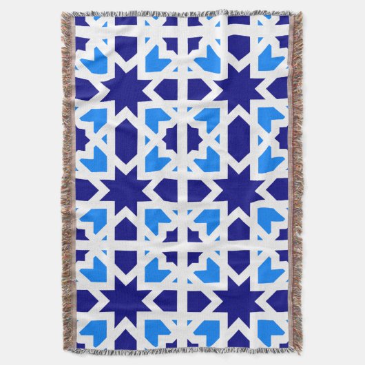 Andalusian Tiles 6 Deken (Voorkant Verticaal)