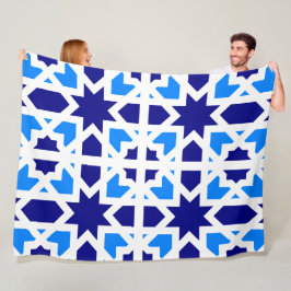 Andalusian Tiles 6 Fleece Deken