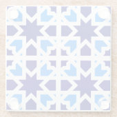 Andalusian Tiles 6 Glazen Onderzetter (Achterkant)