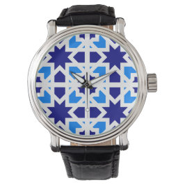 Andalusian Tiles 6 Horloge