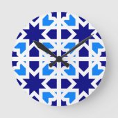 Andalusian Tiles 6 Ronde Klok (Voorkant)