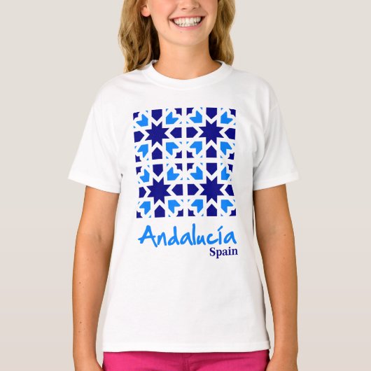 Andalusian Tiles 6 T-shirt (Voorkant)