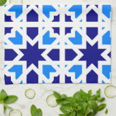 Andalusian Tiles 6 Theedoek (Gevouwen)