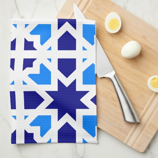 Andalusian Tiles 6 Theedoek (Quarter Fold)