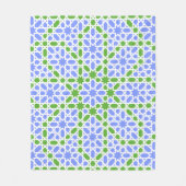 Andalusian Tiles 7 Fleece Deken (Voorkant)