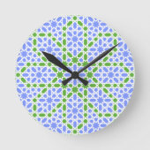 Andalusian Tiles 7 Ronde Klok (Voorkant)