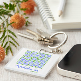 Andalusian Tiles 7 Sleutelhanger