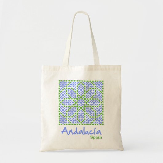 Andalusian Tiles 7 Tote Bag (Voorkant)