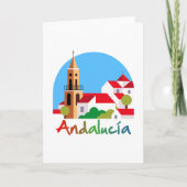 Andalusië 1 bedankkaart (Voorkant)