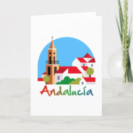 Andalusië 1 bedankkaart