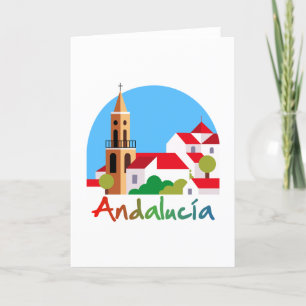 Andalusië 1 bedankkaart