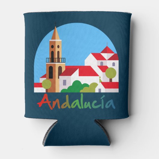 Andalusië 1 blikjeskoeler (Voorkant)