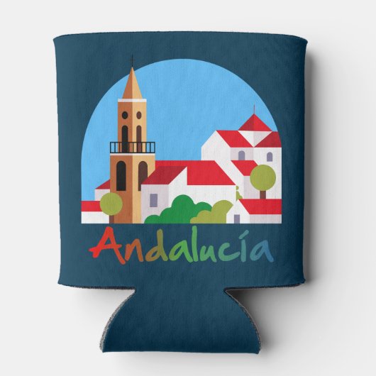 Andalusië 1 blikjeskoeler (Achterkant)