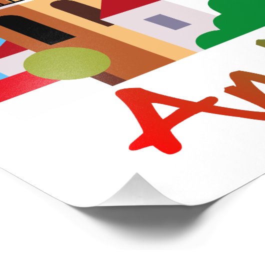 Andalusië 1 foto afdruk (Hoek)