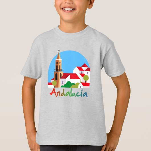 Andalusië 1 t-shirt (Voorkant)