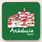 Andalusië 2 bier onderzetter (Voorkant)