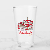 Andalusië 2 glas (Voorkant)