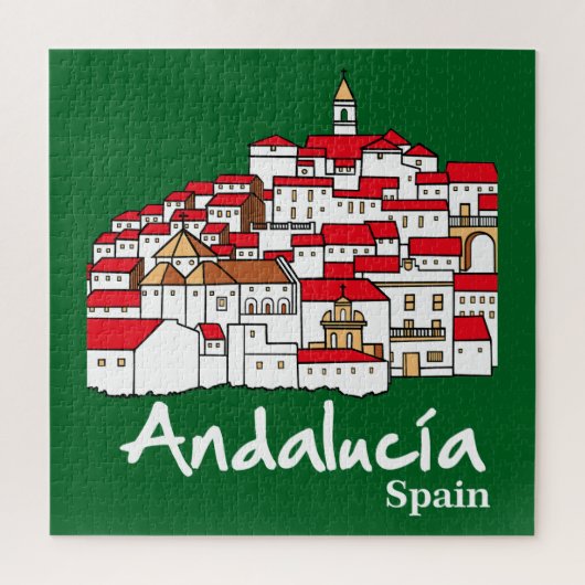 Andalusië 2 legpuzzel (Verticaal)